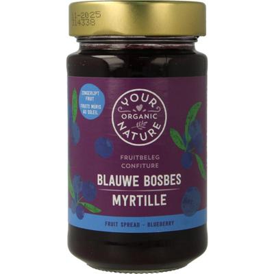 Your Organic Nat Fruit beleg blauwe bosbes bio