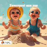 Zomerpret aan zee