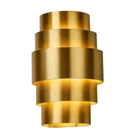 Artdelight Wandlamp Rolls H 22 cm brons