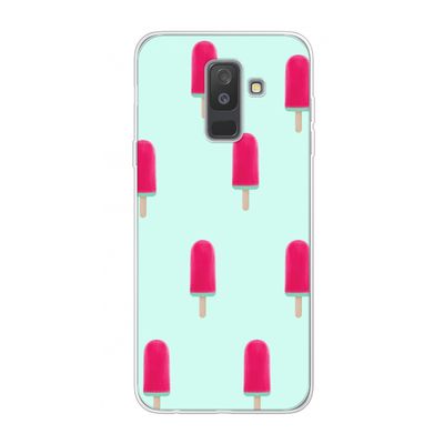 Waterijsje: Samsung Galaxy A6 Plus (2018) Transparant Hoesje