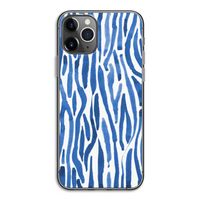 Blauwe nerven: iPhone 11 Pro Transparant Hoesje