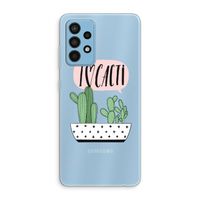 I love cacti: Samsung Galaxy A52 Transparant Hoesje