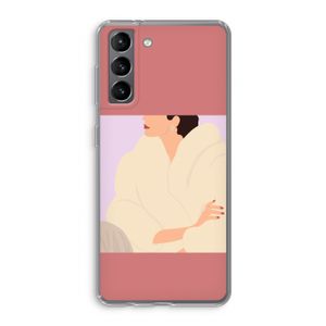 Cosy: Samsung Galaxy S21 Transparant Hoesje