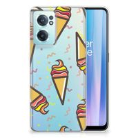 OnePlus Nord CE 2 5G Siliconen Case Icecream - thumbnail