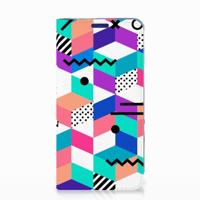 Samsung Galaxy S10e Stand Case Blokken Kleurrijk