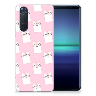 Sony Xperia 5II | TPU Hoesje | Sleeping Cats