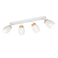 Trio 4-lichts opbouwspotBidar wit - R81574031