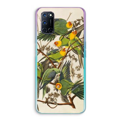 Carolinaparkiet: Oppo A52 Transparant Hoesje