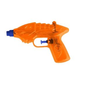 1x Waterpistool/waterpistolen oranje 16,5 cm   -