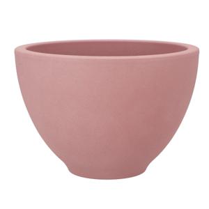 DK Design Bloempot/plantenpot - Vinci - lichtroze mat - voor kamerplant - D21 x H31 cm