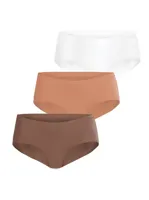 3-pack dames Invisible Hipster