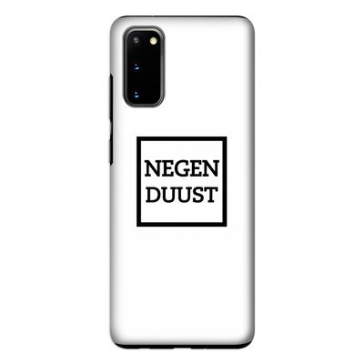 Negenduust vierkant: Samsung Galaxy S20 Tough Case