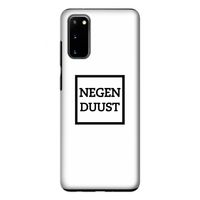 Negenduust vierkant: Samsung Galaxy S20 Tough Case