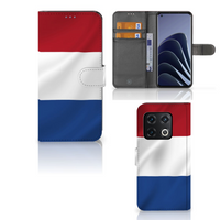 OnePlus 10 Pro Bookstyle Case Nederlandse Vlag - thumbnail