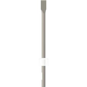 Bosch Accessories 1618630201 Bosch Power Tools Platte beitel 25 mm Gezamenlijke lengte 400 mm Zeskant schacht 1 stuk(s)