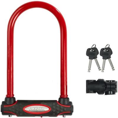 MASTER LOCK U Fietsslot [met sleutel] [Universele fietshouder] [gecertificeerd slot] [Rood] 8195EURDPROCOLR
