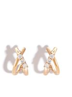 Dana Rebecca Designs boucles d'oreilles Ava Be en or 14 ct serties de diamants