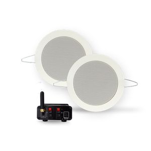 Aquasound Bluetooth Audio bluetooth audiosysteem - (50 watt / bt4.0 / auto-aux) - twist speakerset (wit) - 230v/12v BMN50EASY-TW