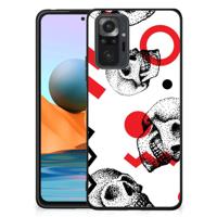 Telefoonhoesje Xiaomi Redmi Note 10 Pro Skull Red
