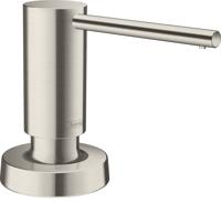 Hansgrohe A51 Zeep-/lotiondispenser, rvs look Hansgrohe A51 Zeep-/lotiondispenser, rvs look