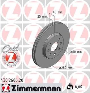 Remschijf Coat Z 430260620