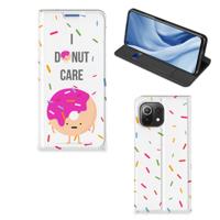 Xiaomi 11 Lite NE 5G | Mi 11 Lite | Flip Style Cover | Donut Roze Xiaomi 11 Lite NE 5G | Mi 11 Lite | Flip Style Cover | Donut Roze