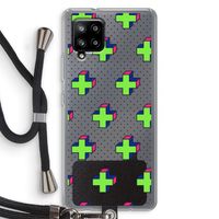 8-bit N°10: Samsung Galaxy A42 5G Transparant Hoesje met koord