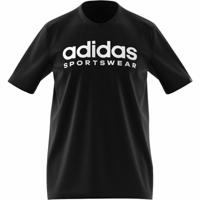 Heren-T-Shirt met Korte Mouwen Adidas Spw Zwart - Maat: L
