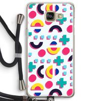 8-bit N°2: Samsung Galaxy A5 (2016) Transparant Hoesje met koord