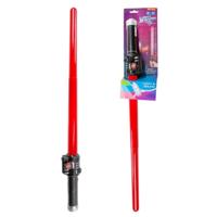 Toi-toys Lichtzwaard - rood - 62 cm - kunststof - uitschuifbaar - licht en geluid