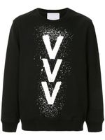 Ports V sweat à logo imprimé - Noir