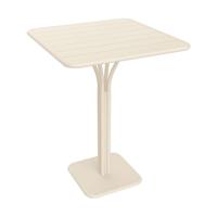 Fermob Luxembourg tuintafel hoog 80x80 cm Beige Latte