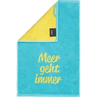 Cawö Cawö Postcards Towels Edition Postcard Towels 30x50 Meer geht immer