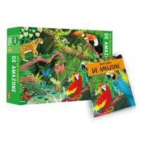 Rebo Publishers Boek en puzzel - de amazone
