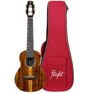 Flight Royal Series Spirit EQ-A Concert elektrisch-akoestische concert ukelele met gigbag