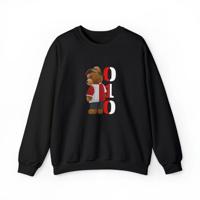 Sweater loose regular - FR - 010 beer - logo voor groot