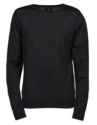 Tee Jays TJ6000 Men´s Crew Neck Sweater - Black - S