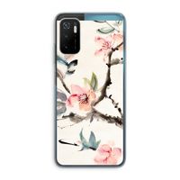 Japanse bloemen: Xiaomi Poco M3 Pro 5G Transparant Hoesje