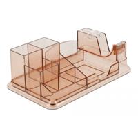 Delock 18341 18341 Bureau organizer Bruin, Transparant Aantal vakken: 7