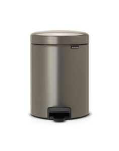 Brabantia pedaalemmer Newlcon 5 liter platinum