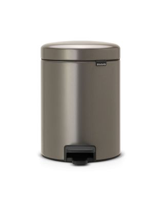 Brabantia pedaalemmer Newlcon 5 liter platinum