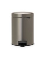Brabantia pedaalemmer Newlcon 5 liter platinum