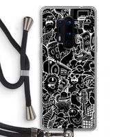 Vexx Black City : OnePlus 8 Pro Transparant Hoesje met koord