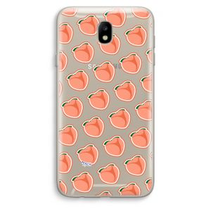 Just peachy: Samsung Galaxy J7 (2017) Transparant Hoesje