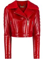 Philipp Plein veste de moto Killer - Rouge