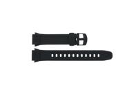 Horlogeband Casio W-756-1AV / 10287400 Kunststof/Plastic Zwart 18mm