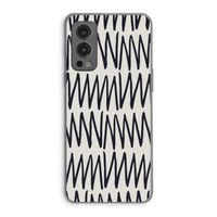 Marrakech Zigzag: OnePlus Nord 2 5G Transparant Hoesje