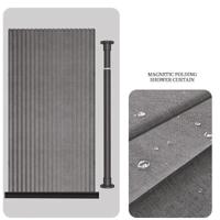 Magneto Vouwbare Douchegordijn