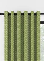 Orla Kiely - Ringgordijn - Linear Stem Chalky Green