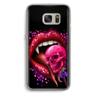 Dodelijk zoet: Samsung Galaxy S7 Transparant Hoesje